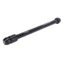 Bộ chuyển đổi trục huấn luyện viên xe đạp CQCJ, M12x1.0 / 1.5 / 1.75 Trục xe đạp hợp kim nhôm, bền bỉ với cờ lê Bộ chuyển đổi trục Thru màu đen Phụ kiện đi xe đạp