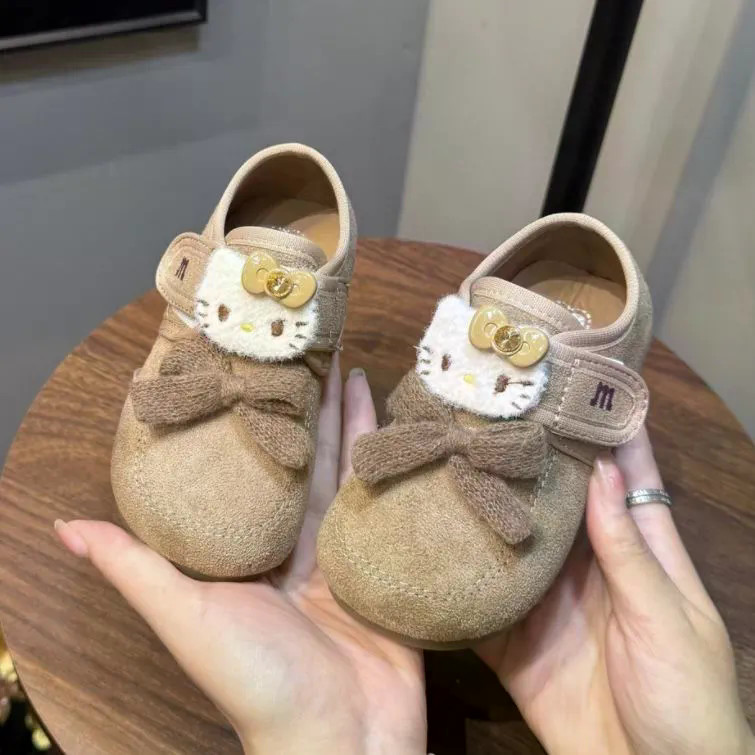 Kt Nơ Thời Trang Bé Gái Birkenstock Giày Phong Cách Mới Xuân Thu Trẻ Em Bé Trai Bé Gái Bé Công Chúa Giày Đế Mềm Thoáng Khí