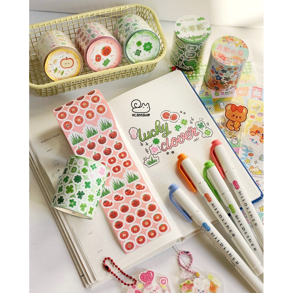 Sticker dạng cuộn hình (Giao mẫu ngẫu nhiên)