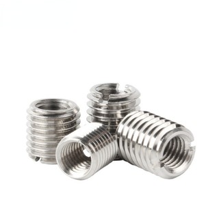 Tay áo bảo vệ ren bằng thép không gỉ 304, đai ốc ren bên trong, đai ốc chèn M8 / M10 / M12 【 JYD-ZZ-Z】