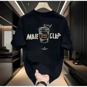 （Giao hàng 24h）Angela ÁO THUN UNISEX NAM NỮ IN HÌNH SẮC NET COFFEE