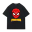 Người Nhện Thương Hiệu Ngày Mới 2026 130cm-5XL 220g Áo Thun cotton Dày Tay Ngắn Áo tee