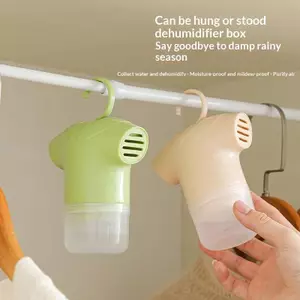 Hộp đựng máy hút ẩm có thể treo B & N Giảm ẩm chống rò rỉ Chống bán để treo tủ quần áo sử dụng.