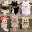 Mặt dây chuyền mèo con sang trọng Kawaii Chất liệu tự làm thủ công Paage Bé gái Đồ chơi trẻ em Quà tặng treo dễ thương EMKK
