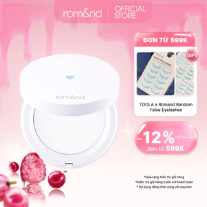 Phấn phủ dạng nén che phủ hoàn hảo Romand Better Than Finish 12g