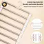 {TB & Bag} Móc treo quần nhiều tầng có thể gập lại năm lớp Ra Tủ quần áo tiết kiệm không gian để lưu trữ quần áo phòng ngủ.