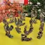 HFTOY Luy Và Fortune Rooster Trang trí Big Co Các bức tượng nhỏ bằng đồng nguyên chất Các bức tượng nhỏ học tập Trang trí máy tính để bàn Trang trí nội thất ~