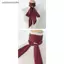 Khăn lụa Satin N 5x200cm Đầu mỏng dài Ne Túi ruy băng Dây buộc tóc cho nữ FSI