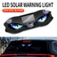 2026 MỚI SOLAR POWERED LED XE CẢNH BÁO LIGHT Chín Đuôi Cáo Năng Động Mắt Quỷ Ánh Sáng Xung Quanh Đa Năng Tự Động Trang Trí Cửa Sổ