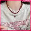 JASMINE Vintage Đỏ Đính Hạt Nelaces Cho Nữ Phong Cách Trung Hoa Hạt Thủy Tinh Nelace Tinh Tế Thanh Lịch Choker Thẩm Mỹ Phụ Kiện Trang Sức JASMINE