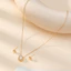 Mặt dây chuyền hình tròn và hình trái tim đính kim cương để trang phục hàng ngày cho nữ, vòng cổ cao cấp và tinh tế
