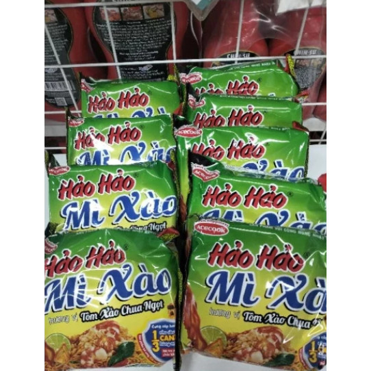 Mì Xào Hảo Hảo Acecook 75g Thùng 30 Gói - Chính Hãng, Date Mới