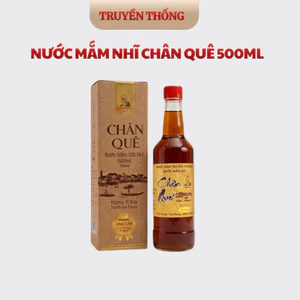 Nước Mắm Nhỉ Truyền Thống Chân Quê Xuất Khẩu Chai Thủy Tinh 500ml Cốt Nhỉ Đặc Biệt