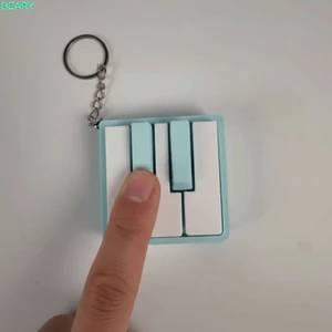 Đồ chơi in 3D QEARY, Cảm giác cơ học Chất liệu PLA Fidget Clicker, Bàn phím Đồ chơi phản ứng xúc giác Âm thanh đàn Piano có túi Fidget Người yêu âm nhạc