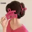 KUZHEN 8 Cái / bộ Kẹp Móng Vuốt Tóc Phụ Kiện Với Nhiều Phong Cách Lớn Grabber Cá Mập Kẹp Cho Tóc Thi Cho Nữ Chống Trượt HOT