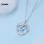 KUZHEN Tinh Tế Hoa Trái Tim Mặt Dây Chuyền Nelace Cho Nữ Pha Lê Zircon Xương Đòn Dây Chuyền Tiệc Cưới Trang Sức HOT
