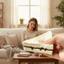 QEARY Sandwich Bóp Đồ Chơi, Prank Trang Trí Đàn Hồi Mềm Mô Phỏng Sandwich Squishy Đồ Chơi, Trẻ Em Tăng Chậm Cảm Giác Thực Tế Fidget Bánh Mì Vui Nhộn