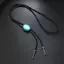 1 Mảnh Western Cowboy Bolo Tie Da Vintage Nelace Dành Cho Nam Retro Acrylic Đá Quý Nelace [Mina]