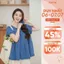 Áo bầu Dora Top chất liệu đũi mềm thoáng mát siêu nhẹ, kiểu dáng babydoll phối tay bí thiết kế BY L'AMME