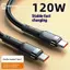 GE 120W Cáp Sạc Nhanh PD Qui Sạc Chất Lượng Cao USB C Sang USB Loại C Cho Điện Thoại VN