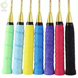 Băng dính vợt ROLY, Vợt cảm giác khô PU Overgrip, Velvet Touch Loại mỏng thấm hút độ ẩm Cầu lông Grip Tape Tennis Overgrip