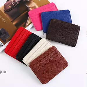 JUIC Đựng Thẻ Nam Ví Đựng Tiền Xu Túi Tiền Vị Trí Nhiều Thẻ Tín Dụng ID