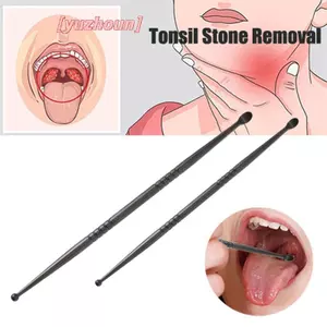 1 Cái Loại Bỏ Đá Tonsil Tẩy Sáp Tai Thép Không Gỉ Tẩy Miệng Dụng Cụ Chăm Sóc Tẩy Đá Tonsil Chăm Sóc Sức Khỏe