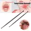 1 Cái Loại Bỏ Đá Tonsil Tẩy Sáp Tai Thép Không Gỉ Tẩy Miệng Dụng Cụ Chăm Sóc Tẩy Đá Tonsil Chăm Sóc Sức Khỏe