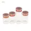 PNPIA- 10 Cái 3ml 5ml 6ml 10ml Lọ Chống Rò Rỉ Chống Bụi Cao Su Chặn Lật Mũ Nắp Nhôm Không Burr Chai Thủy Tinh