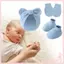 COO 3 Trong 1 Mũ Sơ Sinh Găng Tay Chân Bộ Mềm Mại Thoáng Khí Cotton Chống Trầy Xước Găng Tay Cho Bé 0 Đến 6 Tháng