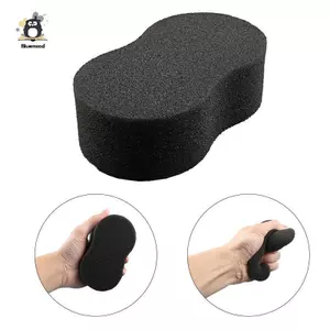 Magic Barber Sponge Bàn chải tóc cho miếng bọt biển Hai mặt uốn tóc Dệt Salon tóc Bàn chải quét bọt biển để cắt tóc Mới