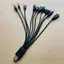 Bộ sạc cáp đa Pin Bộ chuyển đổi USB Cáp dây dữ liệu Dây cáp truyền dữ liệu USB đa năng 10 trong 1 Đa năng Đa năng