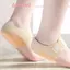 Plantar Fasciitis Silicone Gót Chân Bảo Vệ Sho-Absorbing Shoe Pad Nửa Size So Tay Sho Thấm Hút Đế