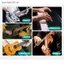 SRVN Nhiều Màu Sắc AT-01A Guitar Tuner Xoay Clip-on Chỉnh Điện Tử Kỹ Thuật Số Màn Hình LCD Cho Đàn Guitar Acoustic Bass Đàn Ukulele Guitar.