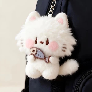 mặt dây chuyền sang trọng mới nhất, móc khóa hoạt hình dễ thương, xe đi học, búp bê, mặt dây tran