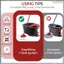 2 Chiếc Cây Lau Nhà Thay Thế Đế Chà Bàn Chải Lau Đầu Cho EasyWring Hệ Thống 1 Cánh Cho Nhà Bếp, Sàn Cứng