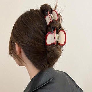 Kẹp tóc Apple Acetate dễ thương cho nữ