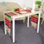 2 Gói 14 By 84 Inch Mexico Table Runner 14 x 84 Inch Tiệc Mexico Trang Trí Đám Cưới Viền Cotton Serape Chăn Bàn Á Quân (Đỏ