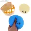 SRVN Bánh Bao Mô Phỏng Bóng Áp Lực Đồ Chơi Giảm Căng Thẳng Phục Hồi Chậm Baozi Fidget Bóp Mềm Cho Văn Phòng Gia Đình Trang Trí Lớp Học.