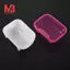Lồng cát nhỏ màu trắng hồng Phòng tắm thú cưng 10 x 7 x 7cm