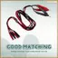 4 dây Kelvin Test Lead Bottom Resistance với đầu dò mạ Orichalcum Banana Plug 4mm để kiểm tra điện