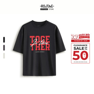 Áo Thun Tay Ngắn Nữ Hình In Form Loose - Routine 10F25TSSW008