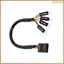 Bo Mạch Chủ Reset Power SW Switch Jumper Cable cho Front F _ PANEL 9PIN Kết Nối Cáp Chuyển Đổi Cáp Khởi Động