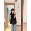Mùa xuân hè 2026 Plus size Cổ búp bê kiểu Pháp Tình yêu đầu tiên Váy trắng dáng rộng Vỏ bọc thịt ngọt ngào Cảm giác cao cấp cỡ lớn Mỡ mm Ôm hơn Váy trung dài nữ