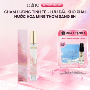 Nước Hoa Mine Dear Jo Hương Hoa Hồng Và Xạ Hương Nhẹ Nhàng, Tinh Tế 9ml
