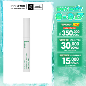 Mascara thuần chay, làm dài và cong mi innisfree Simple Label Long & Curl Mascara 7.5g