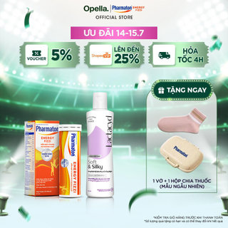 Bộ 1 DDVS phụ nữ Lactacyd Soft & Silky Dưỡng Ẩm 250ml + 1 Thực phẩm bảo vệ sức khỏe Pharmaton Energy Fizzi
