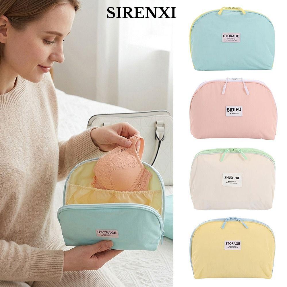 Túi đựng quần áo SIRENXI, Chức năng nén Bộ ba trong một Túi đựng đồ lót, Dụng cụ sắp xếp du lịch di động nhẹ đa năng Sử dụng du lịch