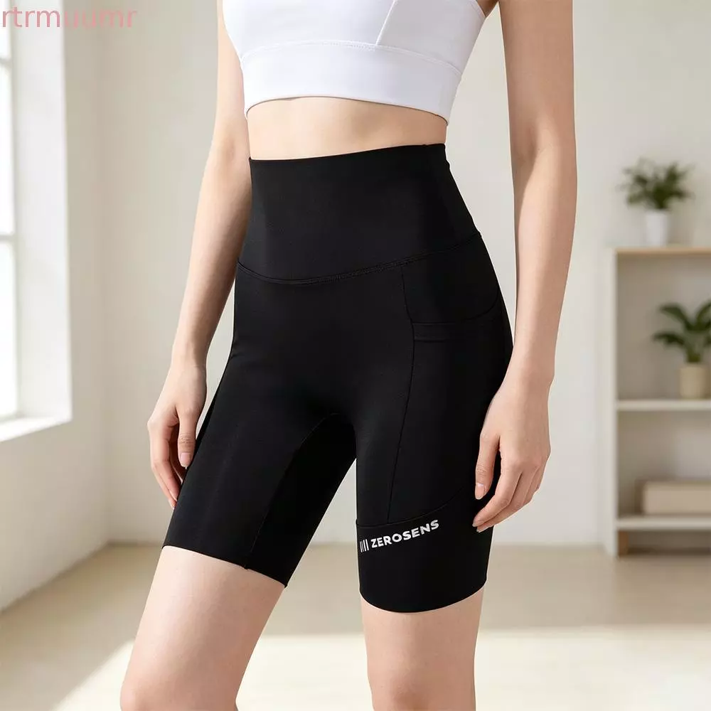 RTRMUMR Quần Legging Nữ Có Túi, Quần Capri Nữ Yoga Thoáng Khí Co Giãn, Giảm Béo Mềm Mại Ngắn Đào Quần Legging Ngắn Eo Cao Quần Legging Ngắn Chạy Bộ
