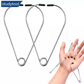 STUDYTOOL 5 / 10 chiếc Kẹp Massage bấm huyệt bằng kim loại Dụng cụ bấm huyệt bàn chân bằng thép không gỉ để bấm huyệt cơ Chăm sóc sức khỏe S8X9